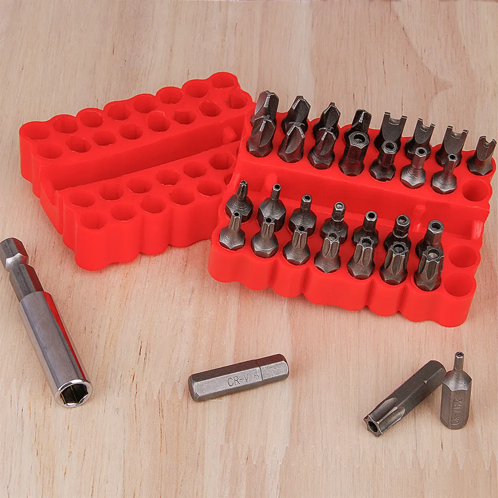 ATE Pro 50 PC Extra Long Security Bit Set - S2 Steel With Case