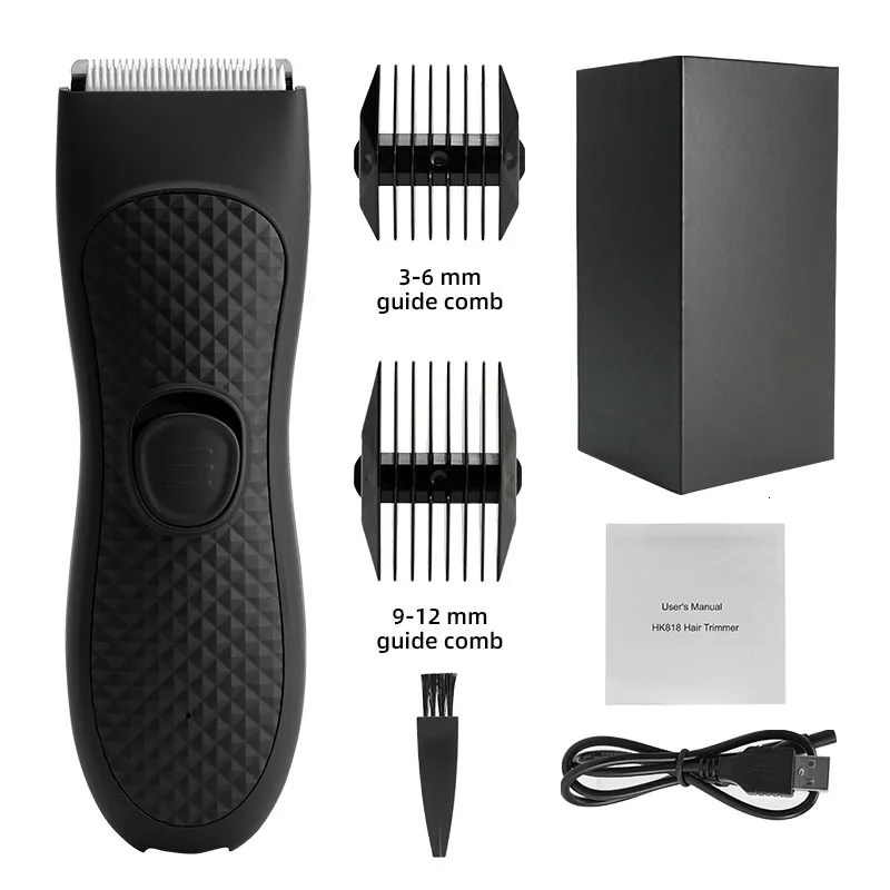 Epilator Hair Clipper Trimmer voor mannen Shaver Hair Cutting Machine Barber Oplaadbare snede Trimmer Barber Elektrische Groïne Haar Trimmer 230508