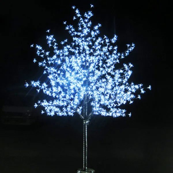 LED-Weihnachtslicht, Kirschblütenbaum-Licht, 2 m Höhe, 110 VAC, 220 VAC, regenfest, für den Außenbereich, Tropfen 3000