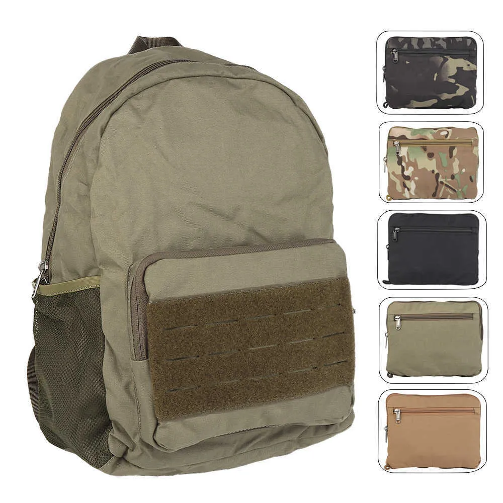 Pakiety plecakowe taktyczne torby na ramię wojskowe sporty na świeżym powietrzu Składany plecak torba z podróżą Trip Składana torba ręczna kemping wielofunkcyjny P230508