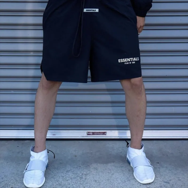 Dimma mode män fitness snabb torr andas av knä längd tracksuit strand shorts