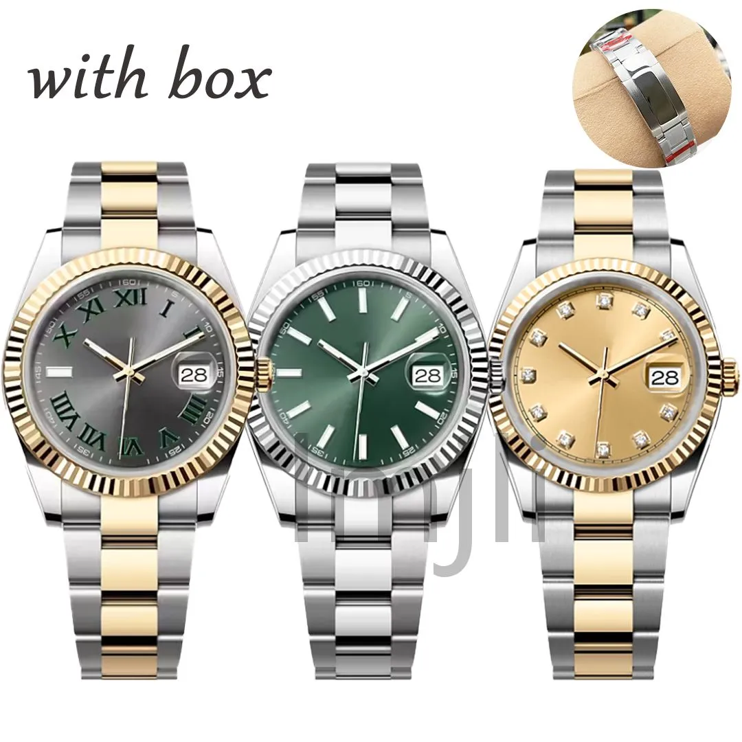 Mens Watch for automatic movement watches men watch designer watches for women diamond watches 31/36/41mm stainless steel strap luxury watch
