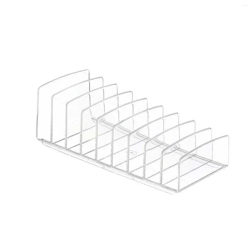 Boîtes de rangement Organisateur de la palette de fards à paupières Divisés Rack de support pour les poudres de visage rougit ombres à paupières