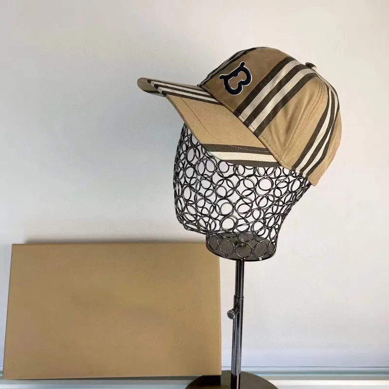 Дизайнерская мужская шляпа Женская бейсбольная кепка Хлопчатобумажные шляпы Письмо Лето Snapback Солнцезащитный козырек Спортивная вышивка Casquette Beach Роскошные кепки Gorra