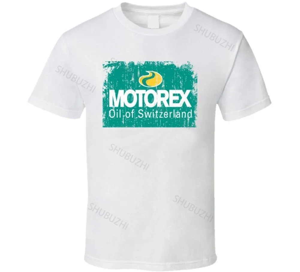 Men's T-Shirts Camiseta de marca Motorex camisa guay de fluidos vehicales summer fashion brand teeshirt male top tees euro size 230508