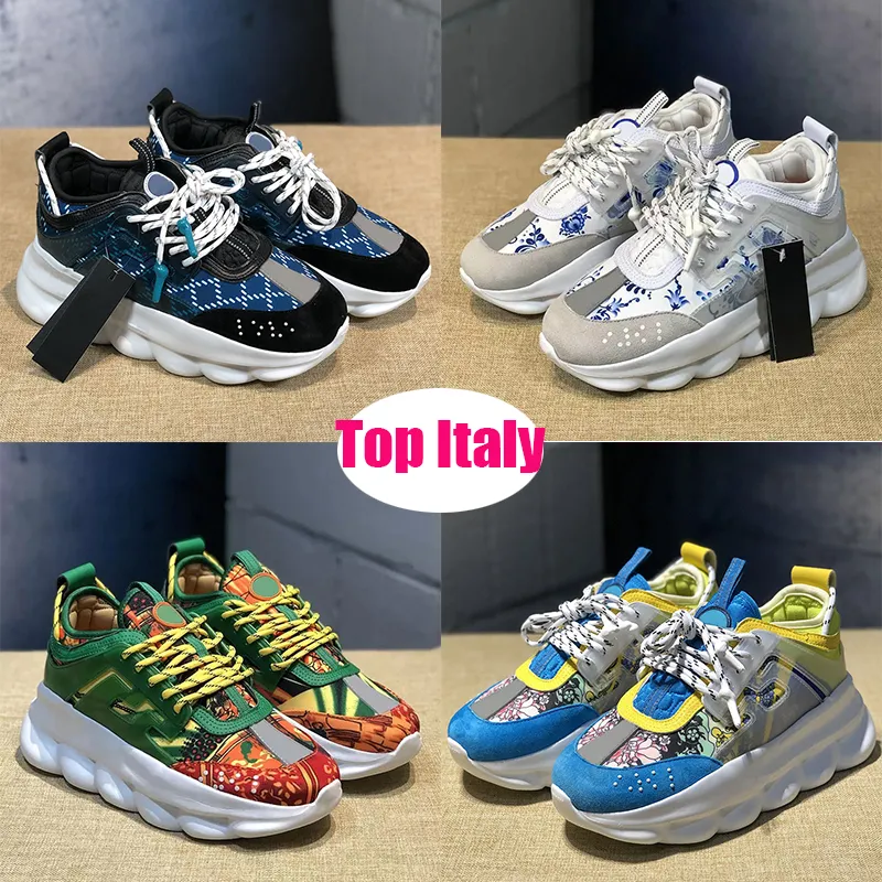 Chain Reaction Designer Sneakers Reflective Casual Shoes Multicolor Suede Breathable Comfortable Unisex 2024