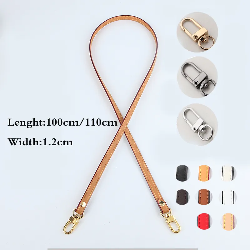 Bag Luggage Making Materials Trendy Cowhide Strap Handbag Belt Shoulder Messenger Crossbody Genuine Leather Replacement Women Accessories 230508