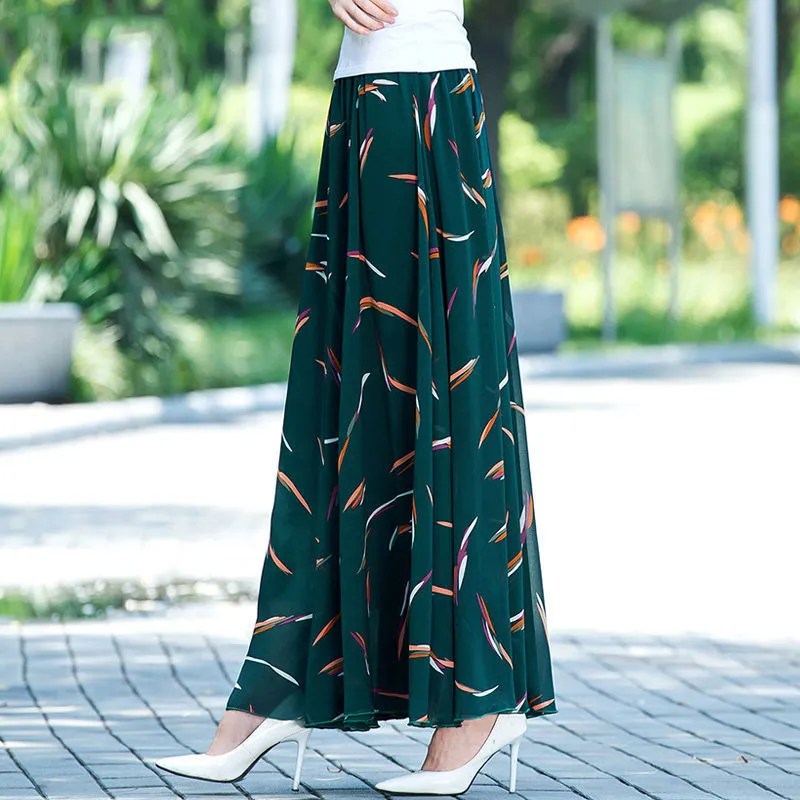 Beach skirt chiffon online