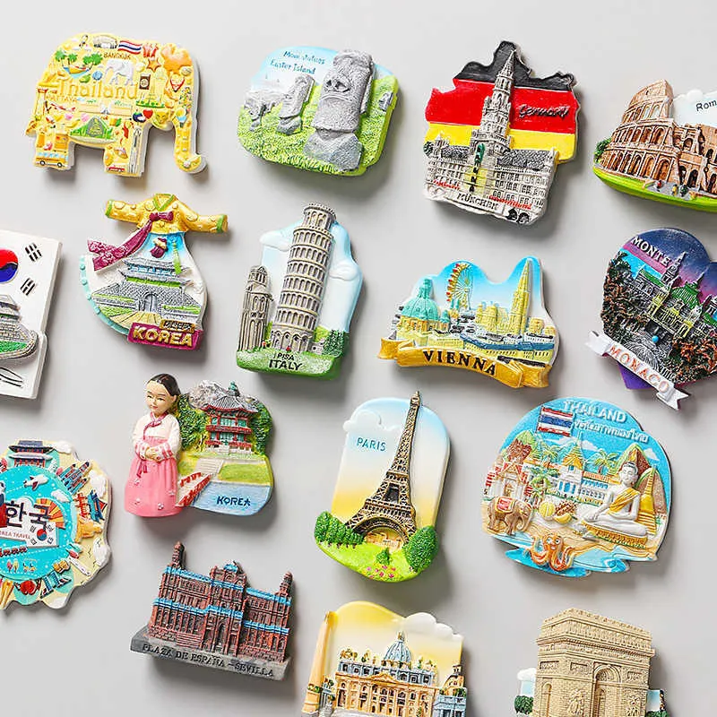 磁気冷蔵庫の磁石：世界旅行用お土産冷蔵庫マグネット イタリア