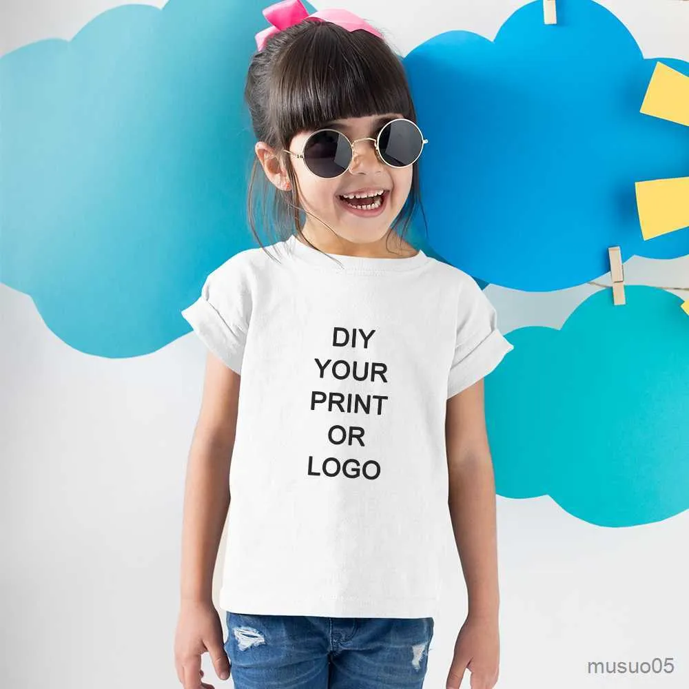 Camisas Camiseta De Verano Para Ninos DIY Your PRINT O Ropa Informal De Manga Corta Comoda Top Tumblr TEXTO PERSONALIZADO Ropa Para Ninos De 10 23 DHgate