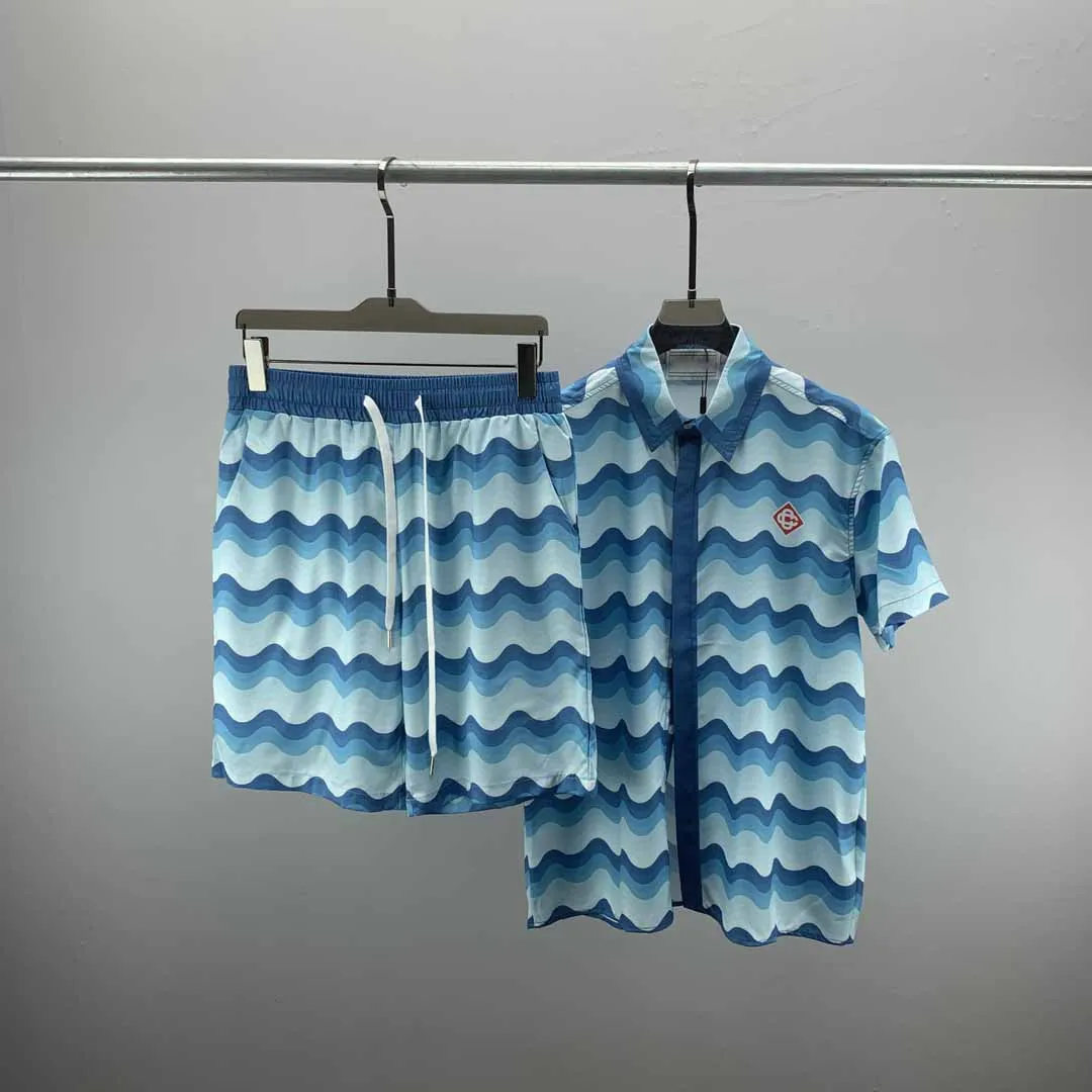 Masowe męskie damskie letnie dresy sportowe garnitury swobodny klasyczny wzór liter druk menu krótkie szorty męskie męskie topy chłopcy tees kolory ubrania#37