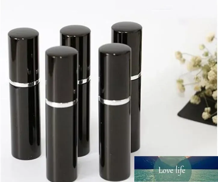 クラシックブラックカラー5ml 10mlミニポータブル補充可能な香水アトマイザースプレーボトル空のボトル化粧品コンテナボトル