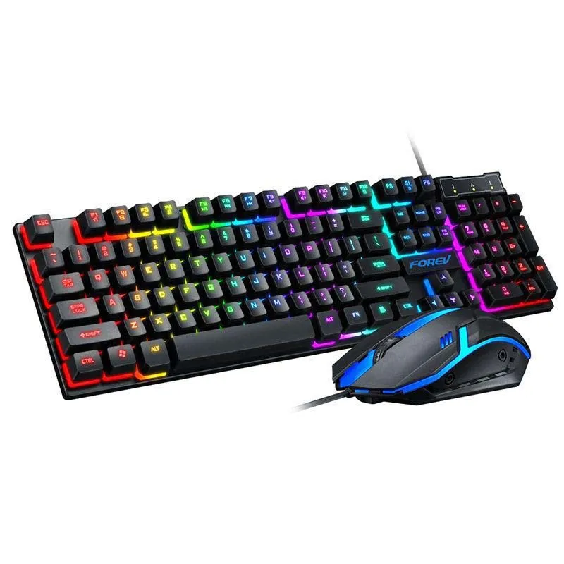 Combo Tastiera E Mouse Da Gaming - Retroilluminazione RGB, Sensazione