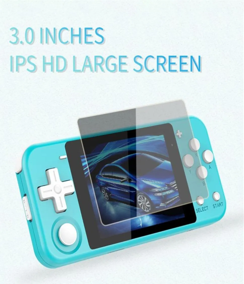Console Game Handheld Game Console 3quotHD IPS Screen Q90 Retro Video Game Console Builtin 16 Simulators 3D For Kids3754177