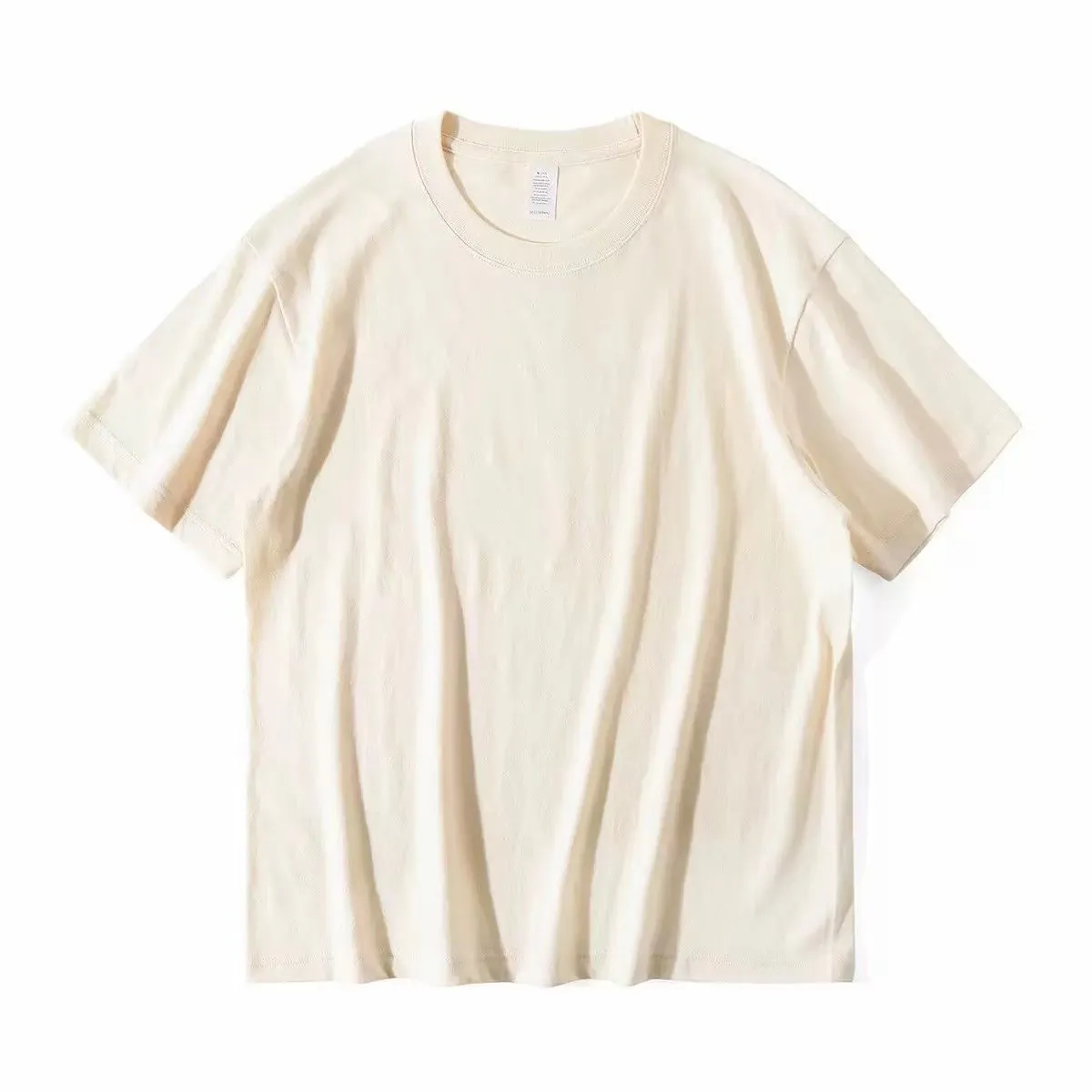 Camiseta holgada para mujer y bebé, top marrón de marca a la moda, camisa informal para mujer y niño, ropa de lujo de calle de manga corta