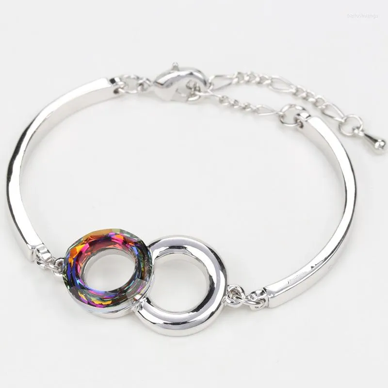 Bangle BN-00020 2023 в круглах браслетов из хрустальной манжеты.