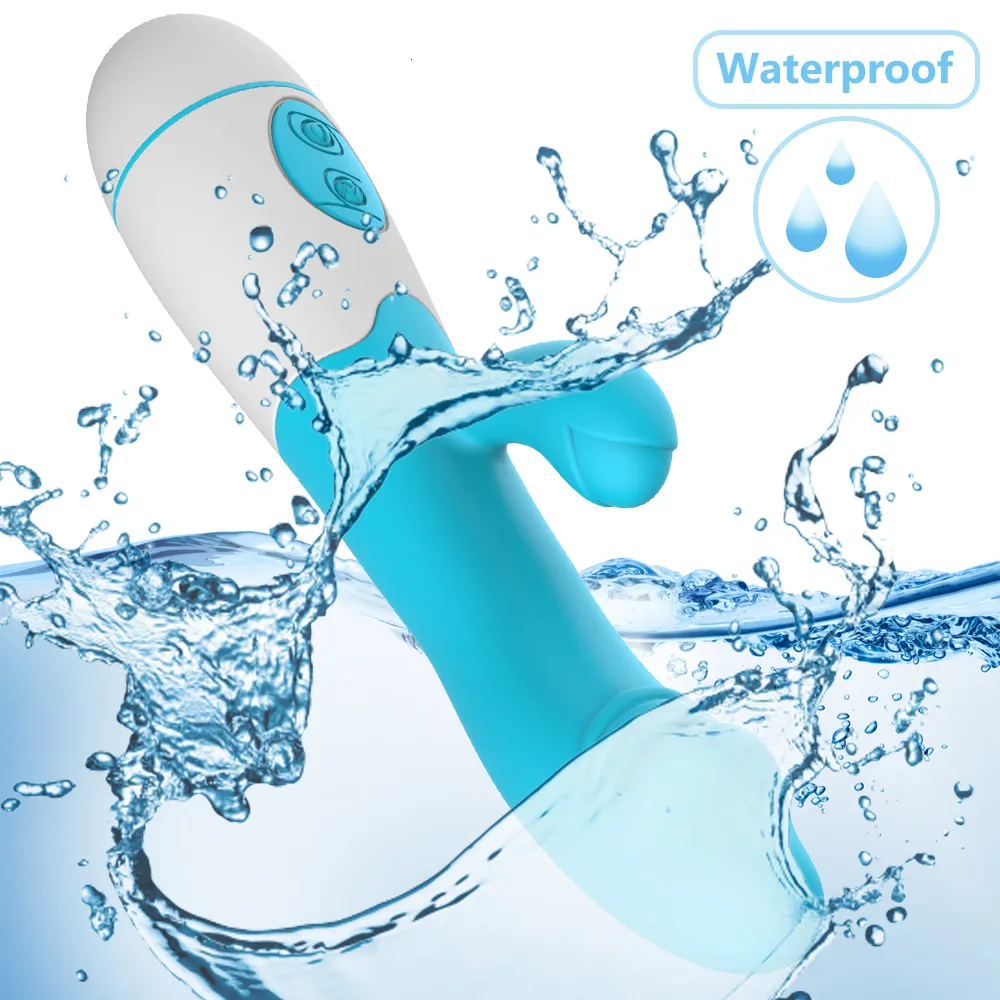 Trilnaald 30 Snelheid G-spot voor Vrouwen Dildo Masturbatie Konijn l Clitoris Massager Vrouwelijke Stimulatie Volwassene_voghion.com