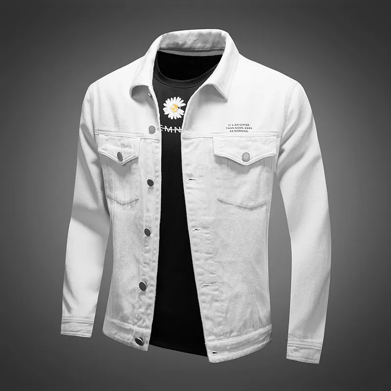 Mens white casual new arrivals jacket