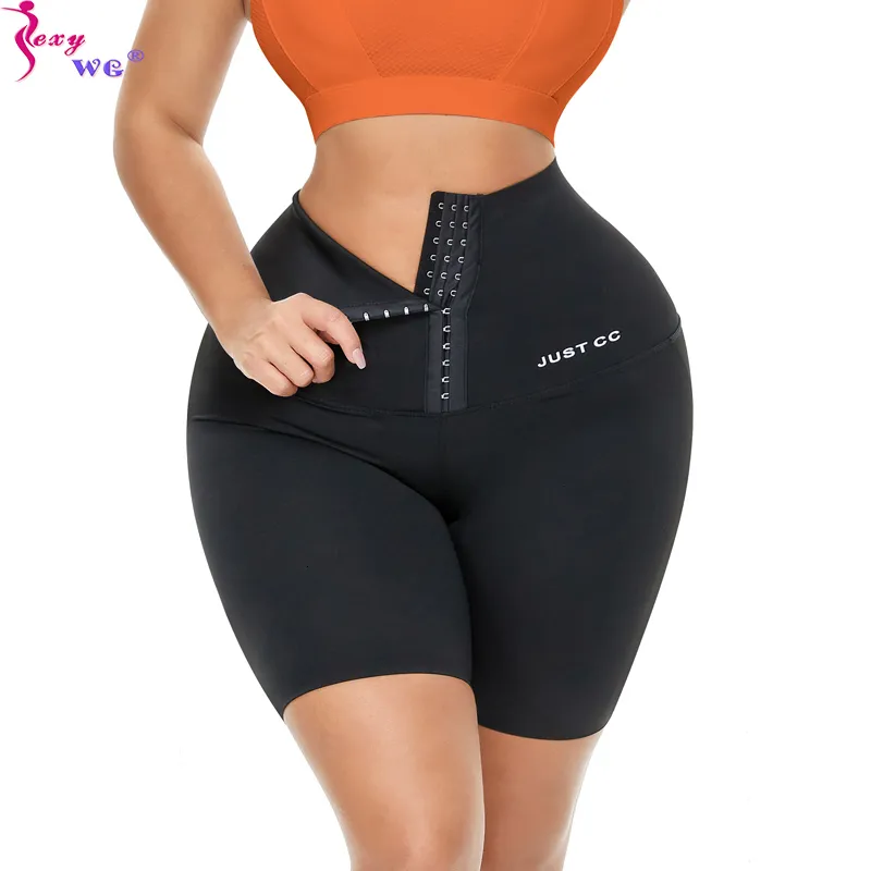 Kadın şekillendiricileri seksiwg shapewear tozlukları kadın vücut şekillendirici zayıflama pantolon yüksek bel antrenörü şekillendirici şort