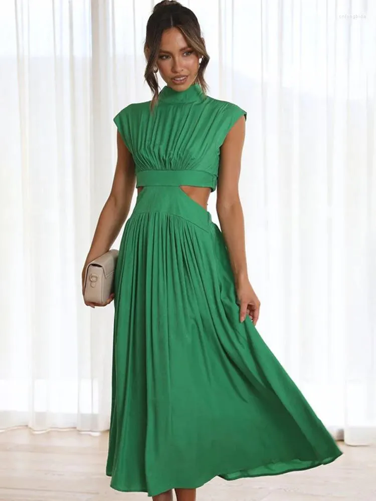 Vestido corte cintura alta outlet