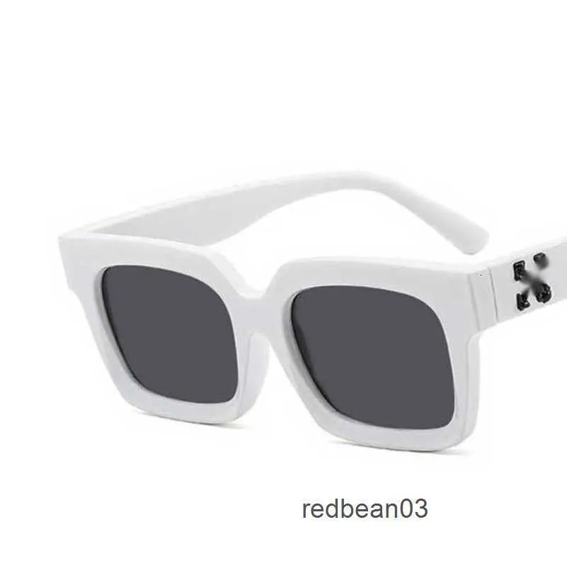 Mens white new arrivals frame sunglasses