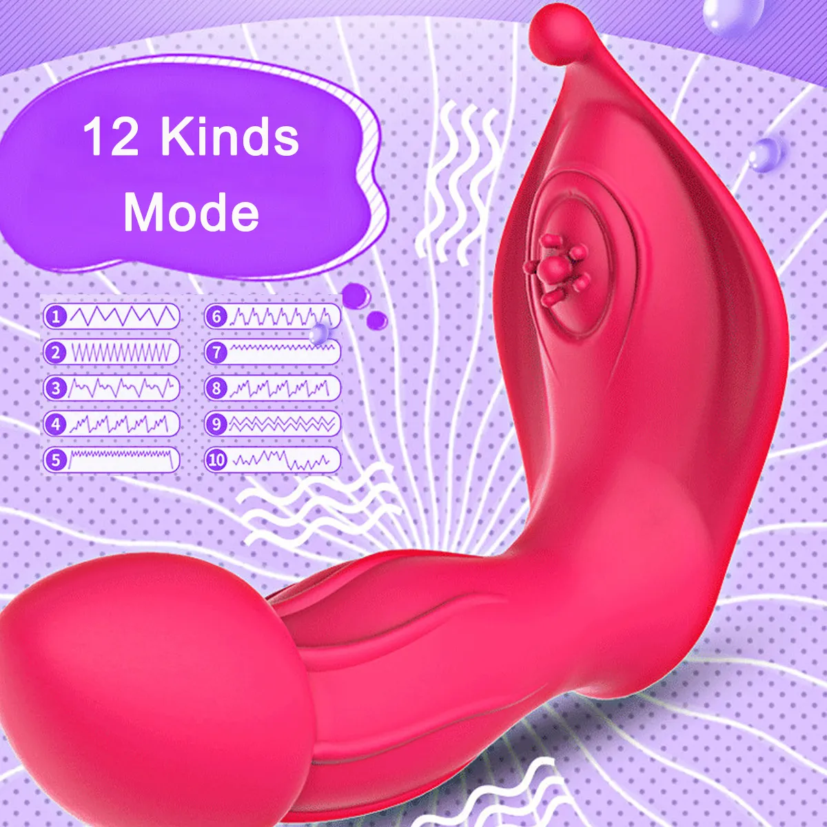 Vibrator Remote Control For Women G Spot And Clit Licker Dildo_voghion.com