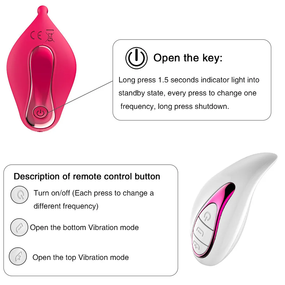 Vibrators Geekiss 2 Kinds Wear Dildo Vibrator For Women Clit Licking G Spot Female Masturbator Remote Control_voghion.com