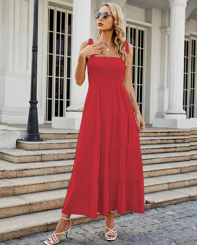 Modelos de vestidos longos casuais online