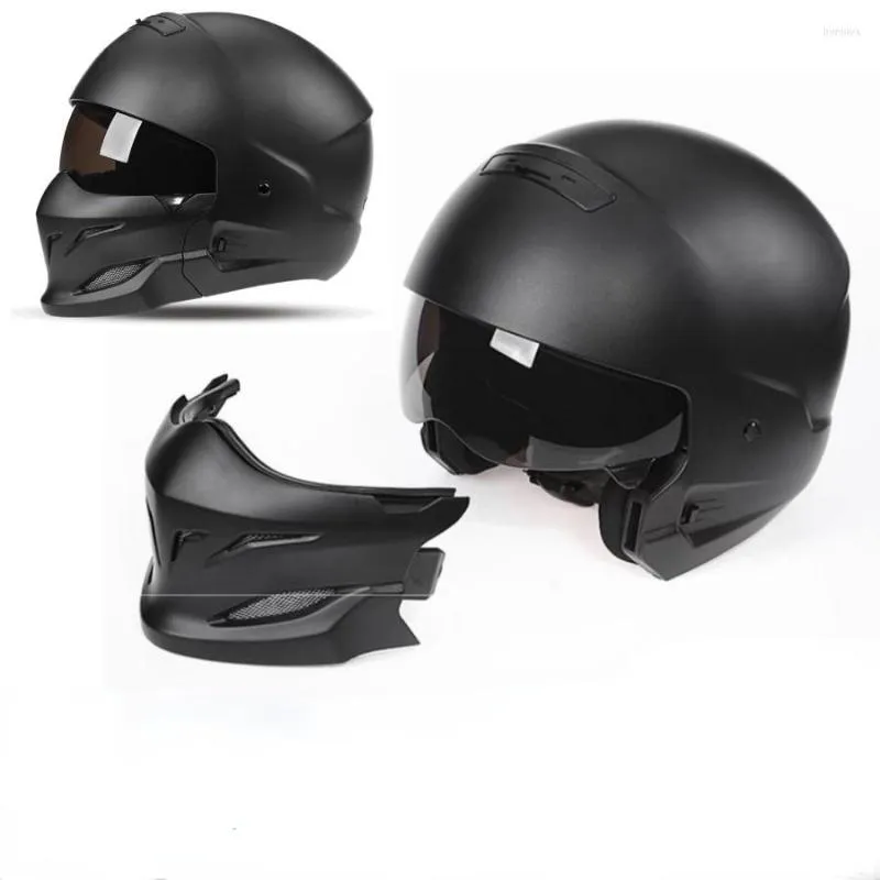 Retro Scorpion Full Composite Half Helmet For Men And Women Perfect For