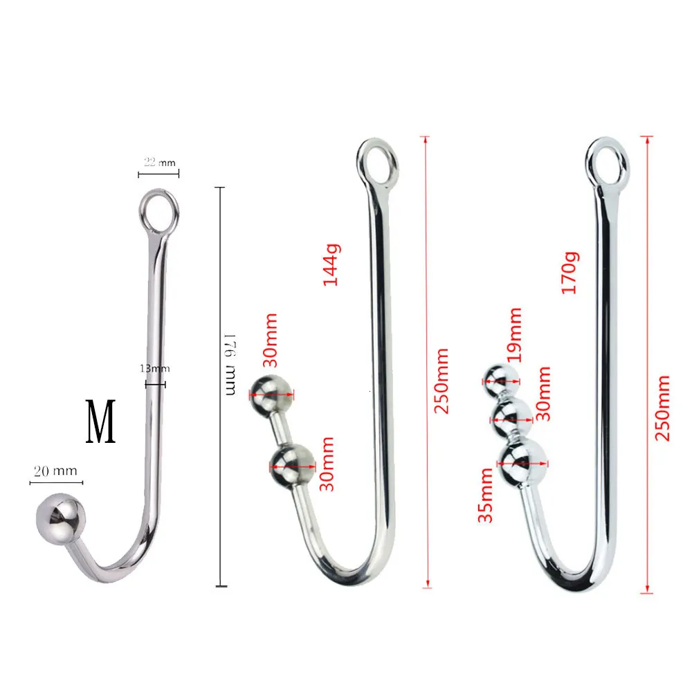Metal Anal Hook With Ball Prostate Massager Butt... From Zhengrui09, $7.51  | DHgate.Com