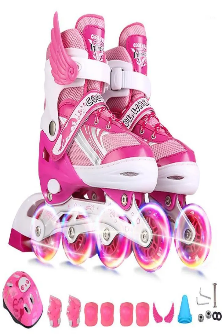 Inline Roller Skates Children Kids Skate Skating Shoes Boy And Girl For