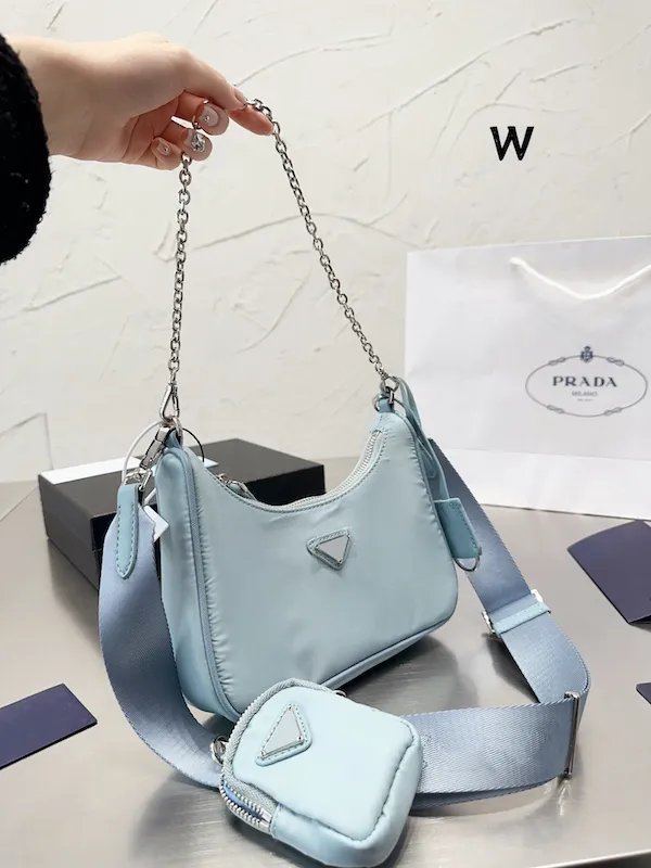 Multi Functional Womens Crossbody Bag With Nylon Chain Fashionable