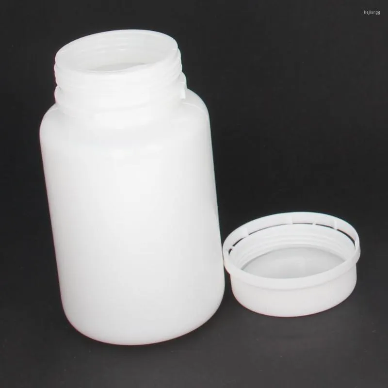 Bouteilles de stockage Bouche mince/bouche légère Conteneur d'échantillon scellé en plastique Cylindre Liquide/Solide 1000 ml Bouteilles à l'épreuve de la lumière/10 ml