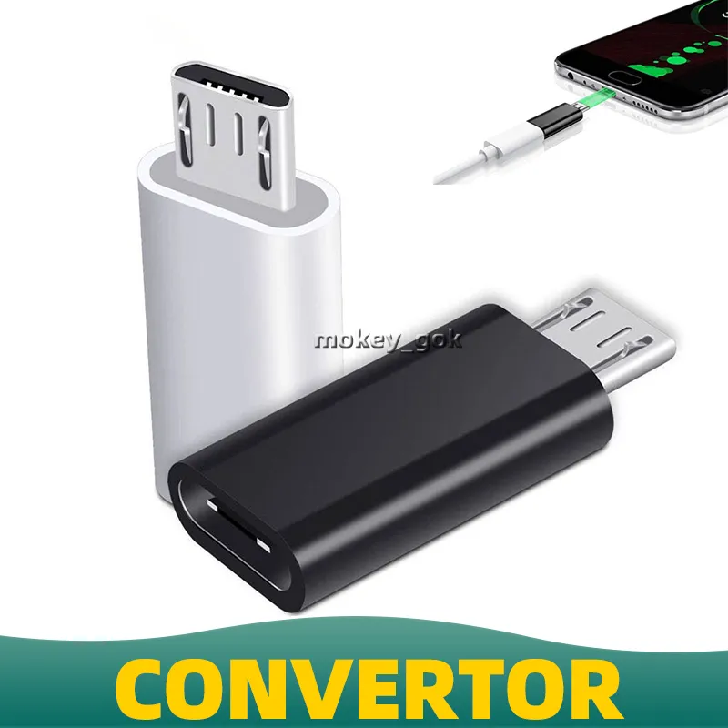 USB3.1 Tipo C a V8 Micro USB Adaptador USB-C Hembra a Micro USB macho Convertidor
