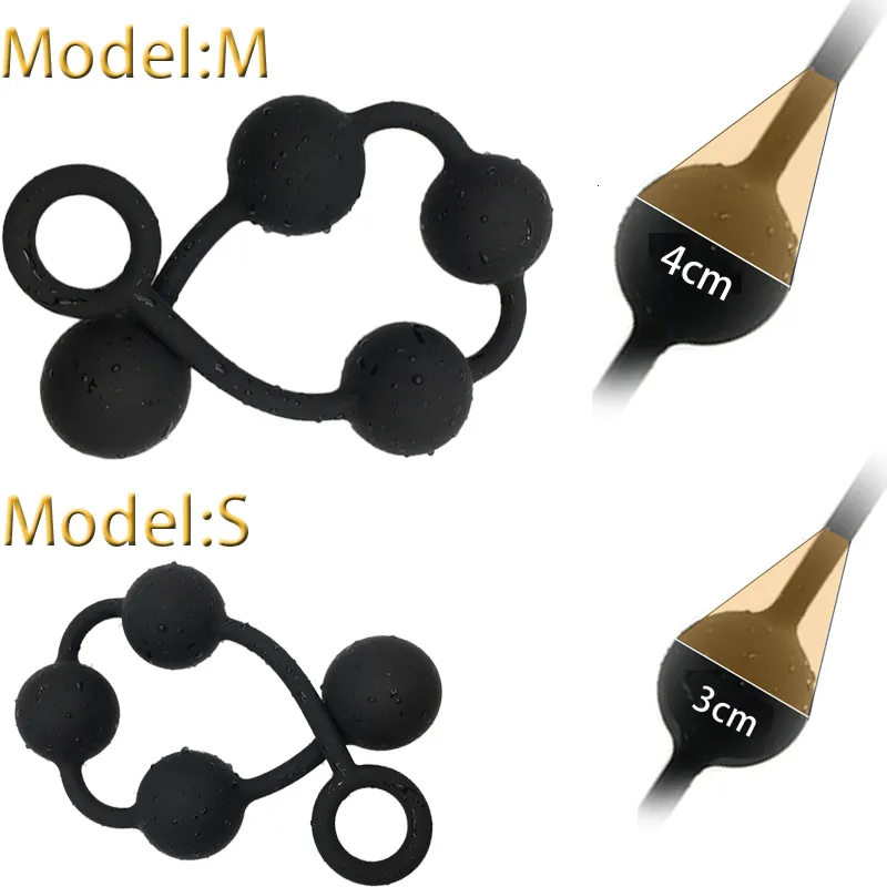 Anal Toys Super Long Silicone Big Beads Balls Butt Plug Adults Sex Toy Anus Masturbator Dilatodor Expander Pro_voghion.com