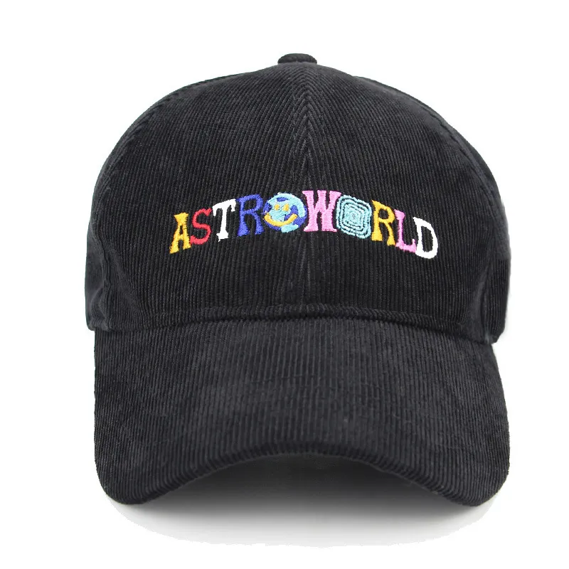 Ballkappen Unisex 100% Baumwolle Baseball Astroworld Brief Hut Hohe Qualität Stickerei Outdoor Hip Hop Dad Cap für Mann Frauen 230508