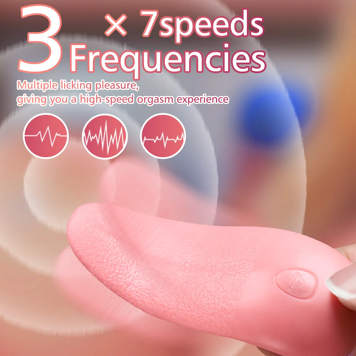 Vibrators Zachte Tong Verwarming Likkende Vibrator l Tepels Clitoris Stimulator Seksspeeltjes voor Volwassenen voor Vrouwen fr_voghion.com