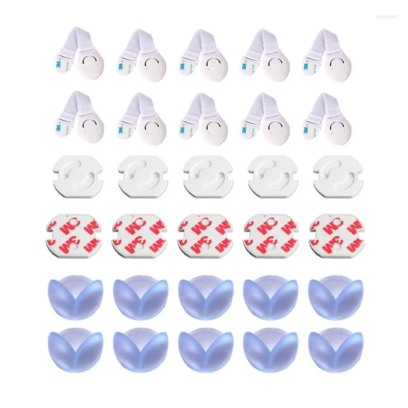 Tapetes 10pcs/gaveta armário de porta armário de armário de segurança bloqueios de segurança para crianças cuidam as tiras de plástico Proteção infantil
