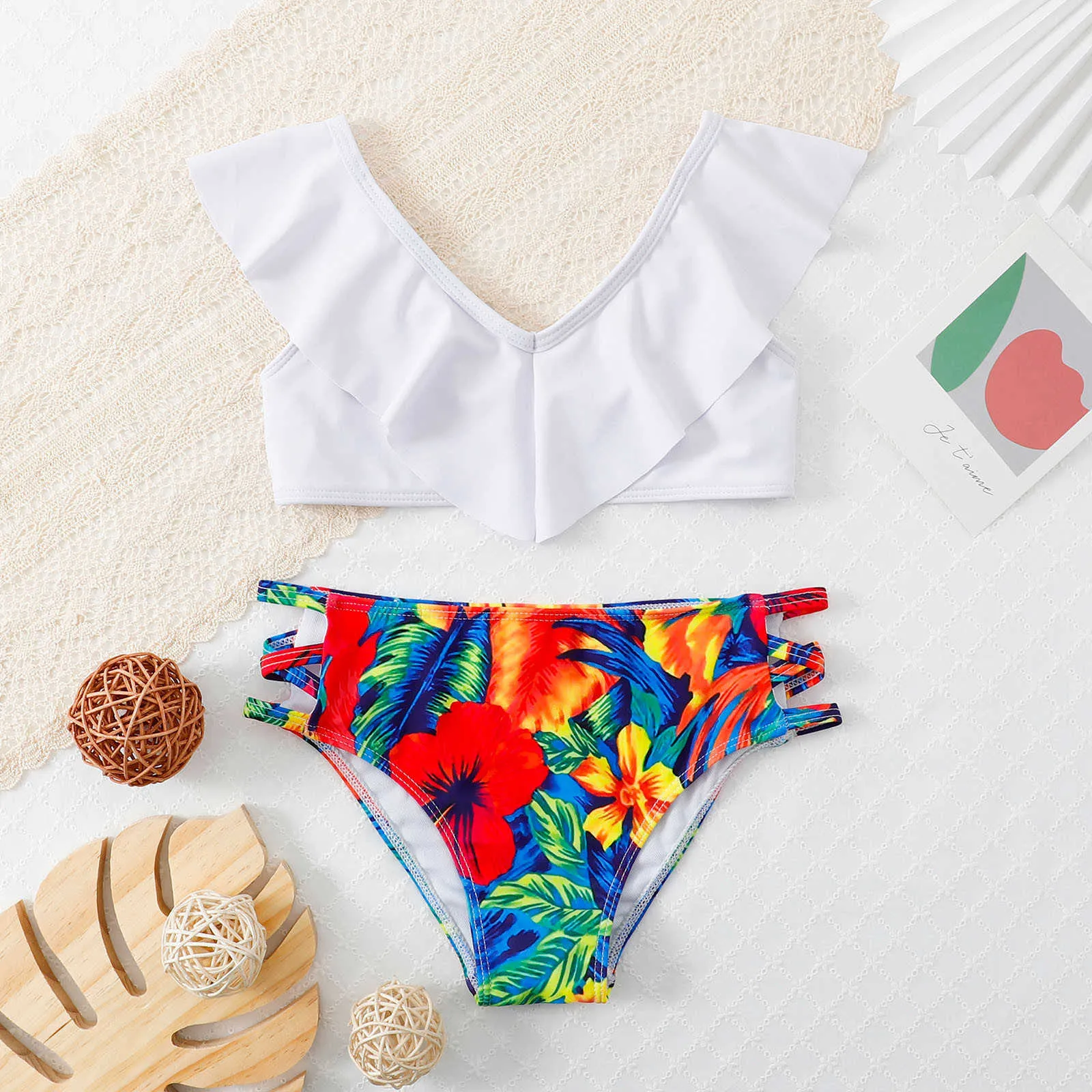 Swimsuit outlet ruffle bottom
