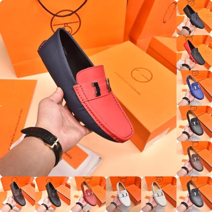 C8 HEREN SCHOENEN Lage Hak Fringe SCHOEN Luxe JURK SCHOENEN Brogue SCHOEN Lente Enkellaarsjes Vintage Klassieke Mannelijke ontwerpers LOAFERS SCHOENEN