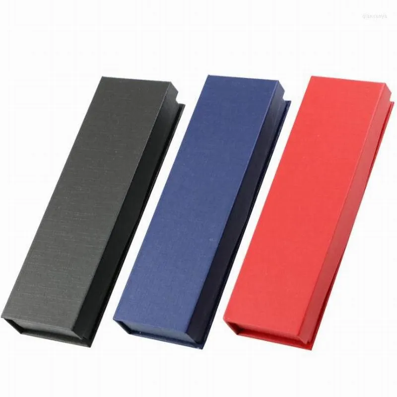 Hard Carton High-grade Flap Pen Box Packaging Pencilcase For School Gift Stationery Supplies