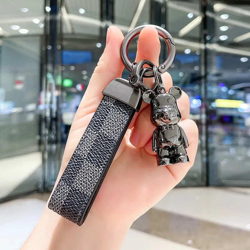 Designer Keychain Luxury Key Chain Women Bag Charm Violent Bear Classic Car Key Ring Male Creative Pendant Couple Gift Good From 9 64 DHgate