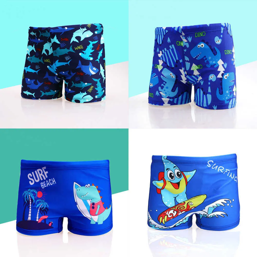 Детские купальные костюмы Новые дети плавание стволы для мальчиков купальники быстро сухря