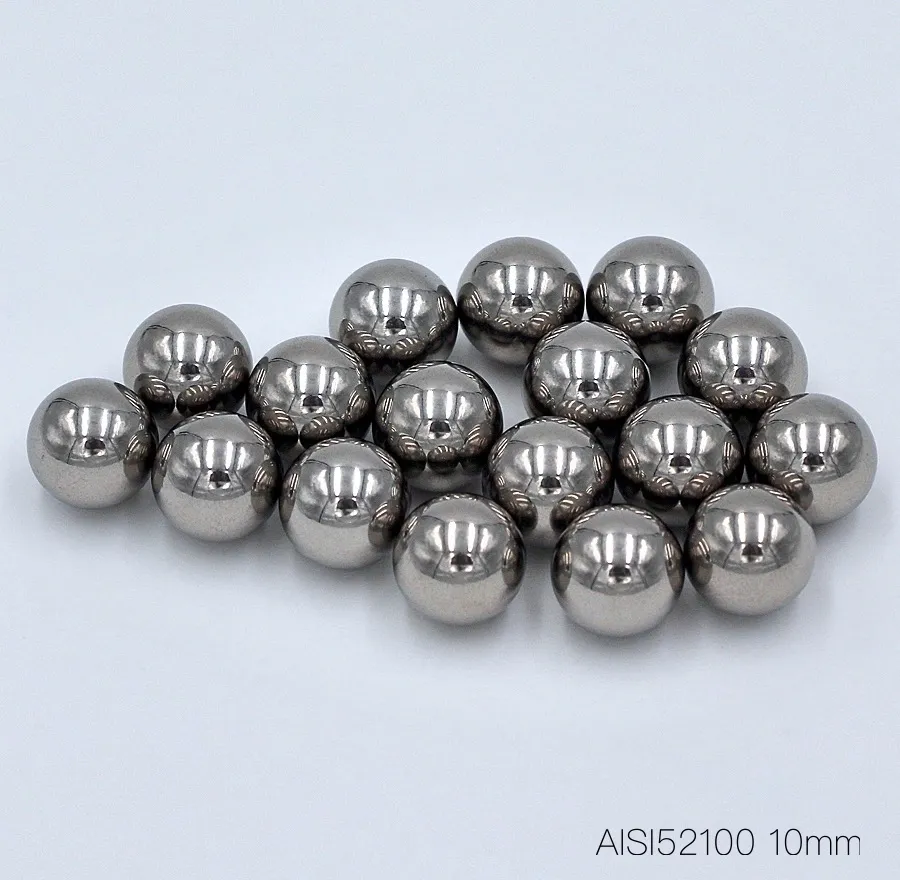10 mm chromen stalen lagerballen G16 AISI52100 100CR6 GCR15 Precisiechroomballen voor auto -componenten, allerlei lagers