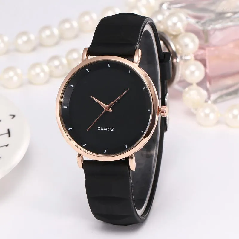 Zegarwatches dla kobiet ogląda modne galaretki silikonowe cukierki swobodne kwarc Relogio Masculino Horloge Dames