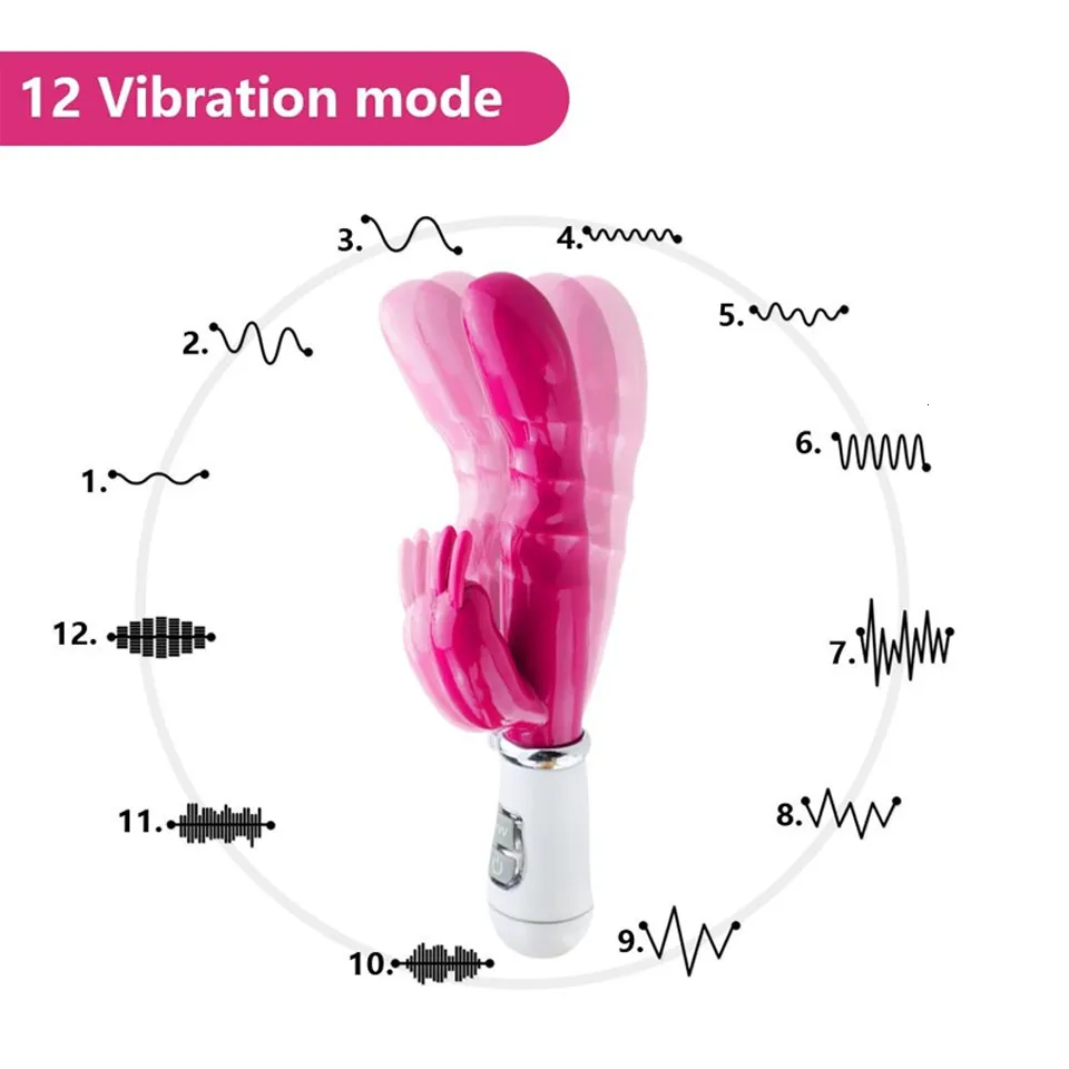 Vibratoren 30 Geschwindigkeit G-Punkt für Frauen, Dildo, Masturbieren, Kaninchen, Klitoris-Massagegerät, weibliche Stimulation, Erwachsene_voghion.com