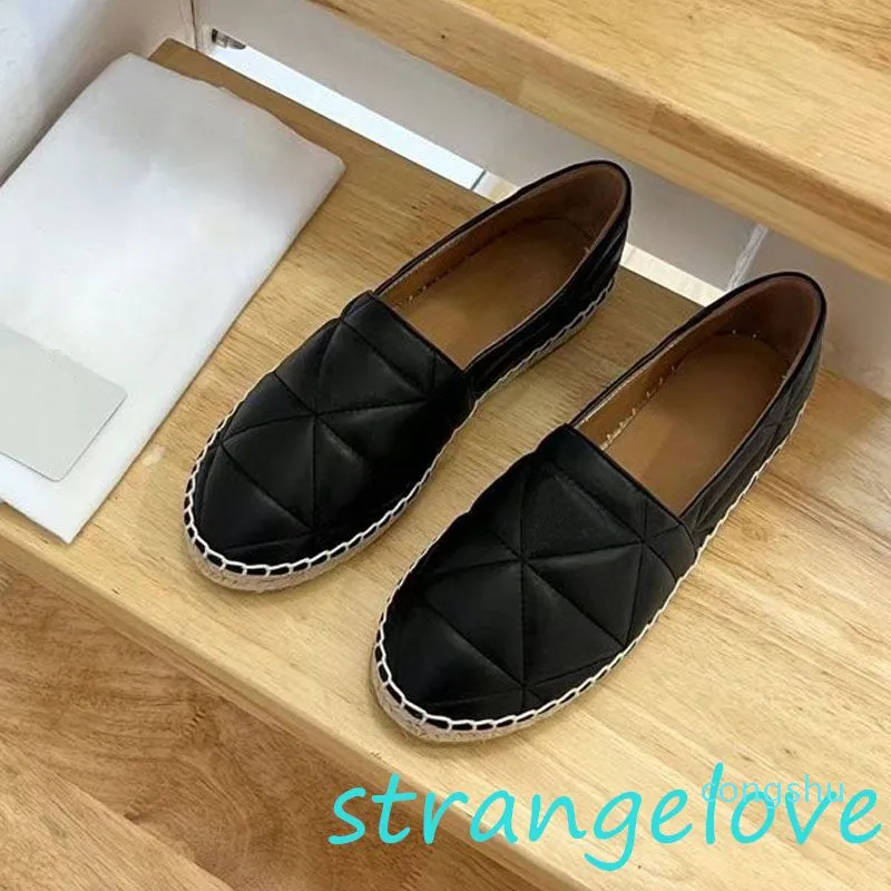 Linnen espadrilles dames schoenen loafer koord gewatteerd nappa espadrilles 100 echt lederen maat 34 42 katoenen boor zonnige gele flats mesh lederen