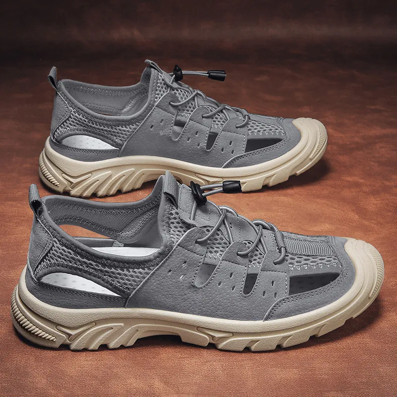 Mens nike closed toe sandals discount