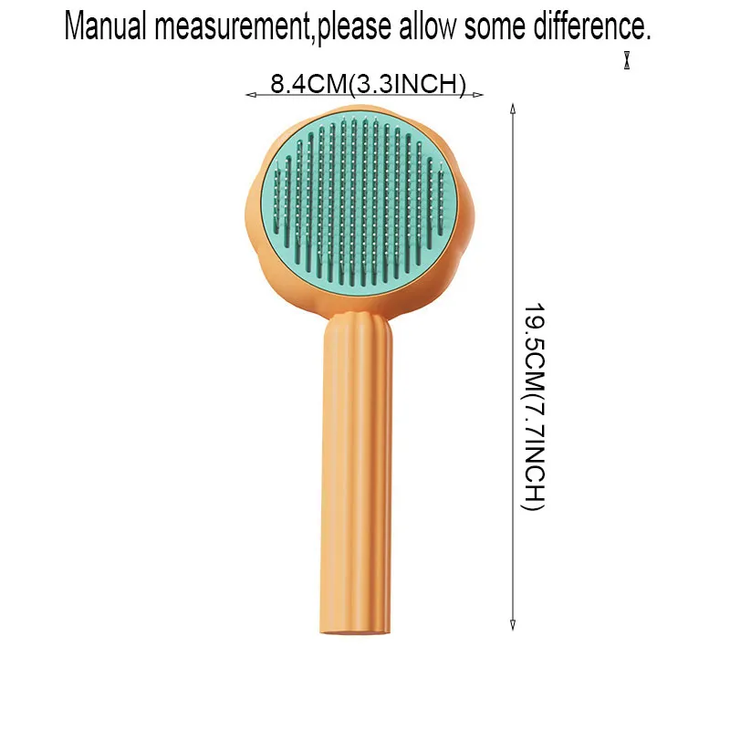 Visual Reference: Dog Mats Tangled Hair Slicker Brush Cat Hair Remover Pet
