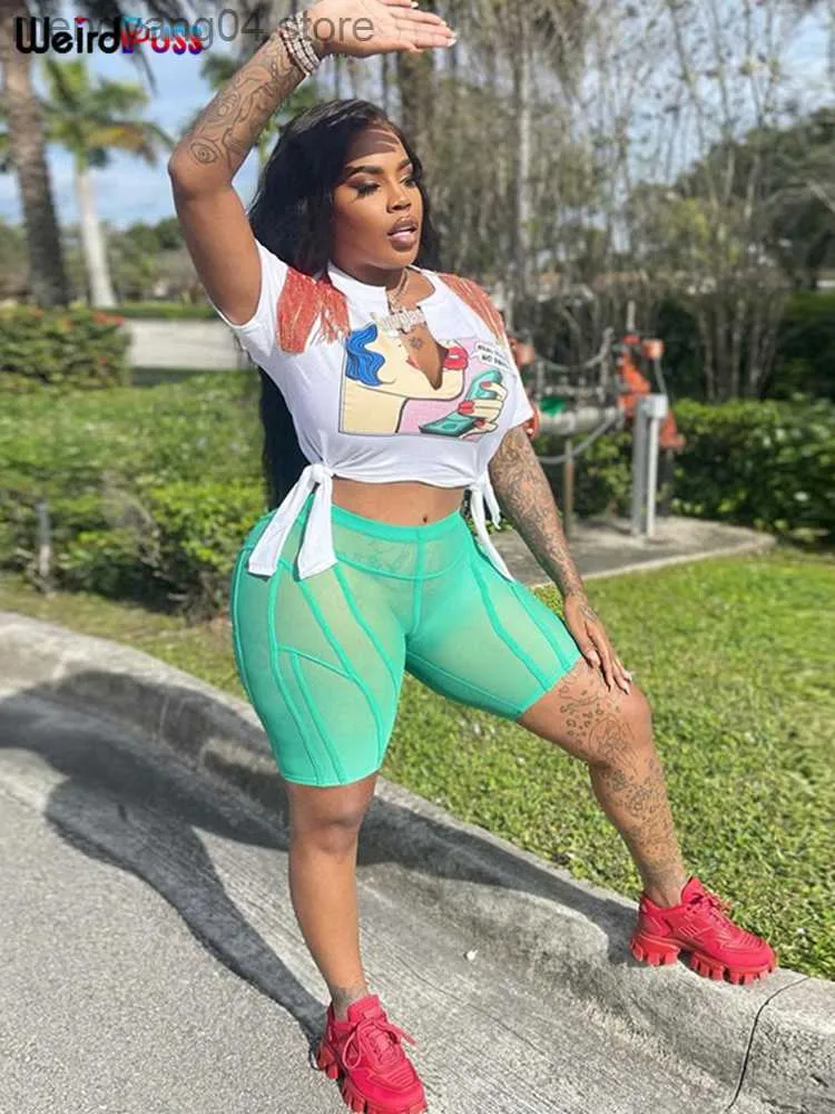 Biker shorts with mesh bottom sales